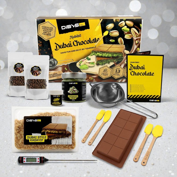 DIY Dubai Schokolade Making Kit - Set zum Selbermachen