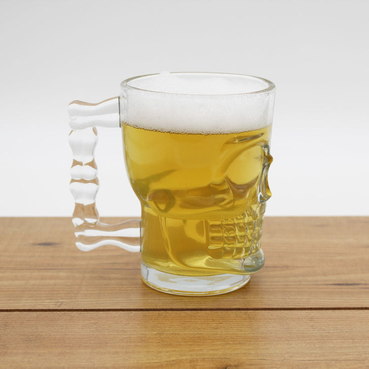 Totenkopf Bierglas
