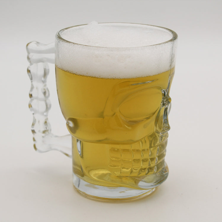 Totenkopf Bierglas