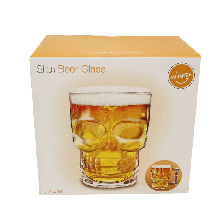 Totenkopf Bierglas