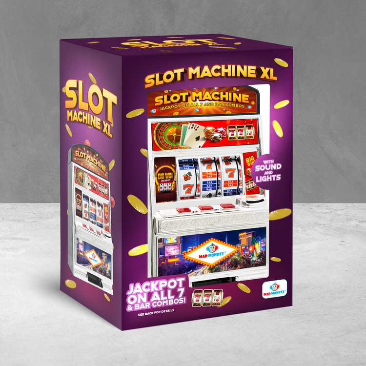 Slotmaschinen XL Spielautomat als Spardose inkl. Licht & Sound