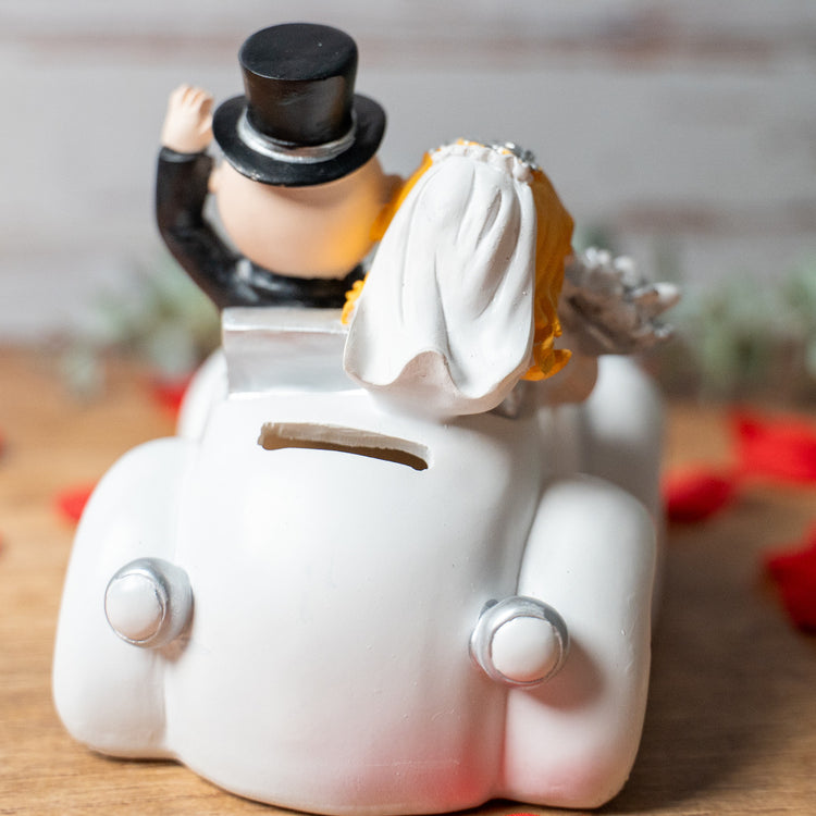 Spardose Hochzeitsauto