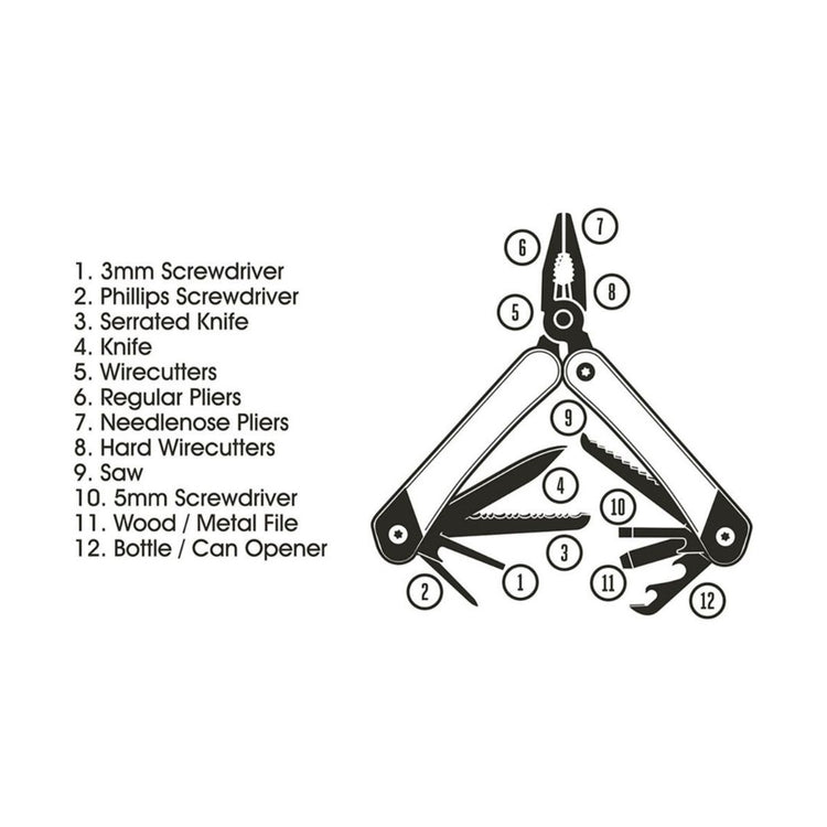 12 in 1 Multi-Tool