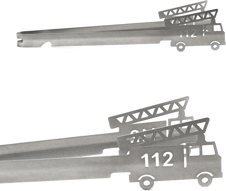 Grillzange Motiv Feuerwehr