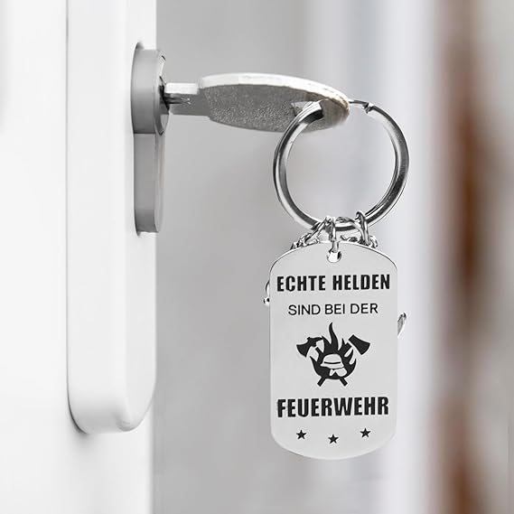 Feuerwehr Geschenk - Schlüsselanhänger