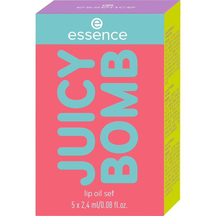 Juicy Bomb Lip Oil - 5er Pack - Beauty Geschenk