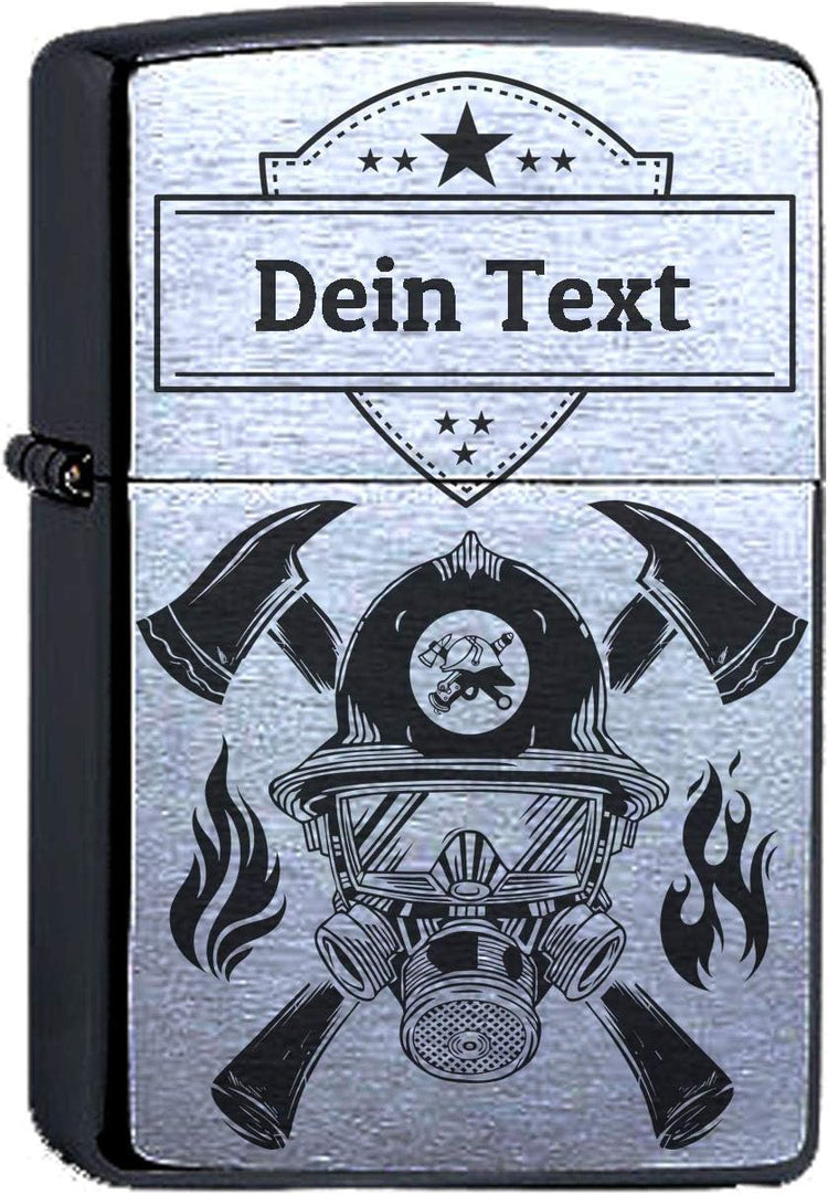 Freiwillige oder Berufs-Feuerwehr - Zippo Feuerzeug