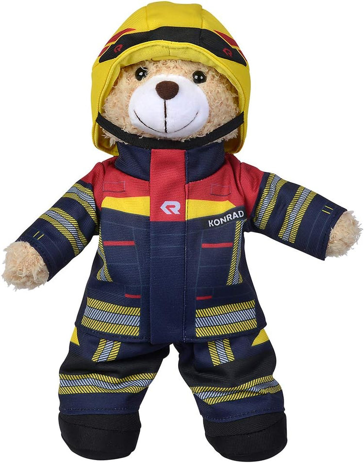 Simba Feuerwehr Plüschbär - kuschelweich 30 cm