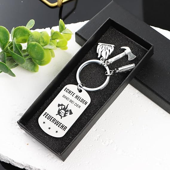 Feuerwehr Geschenk - Schlüsselanhänger