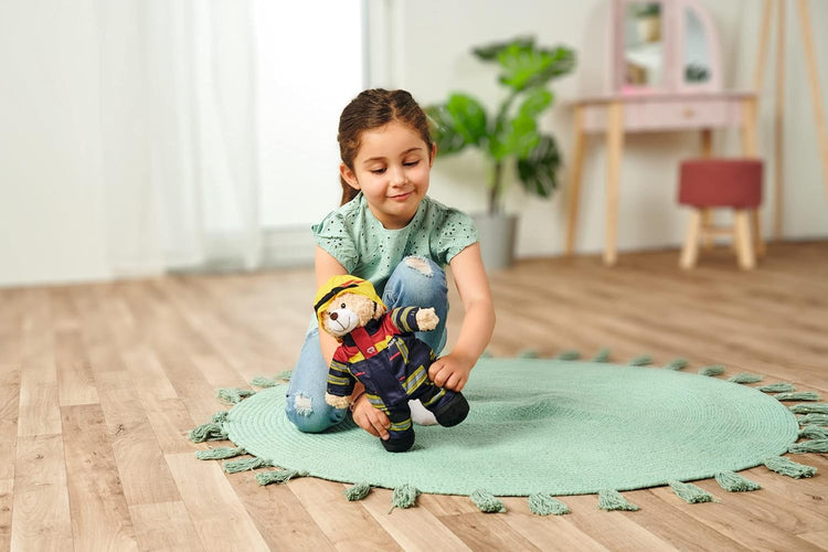 Simba Feuerwehr Plüschbär - kuschelweich 30 cm