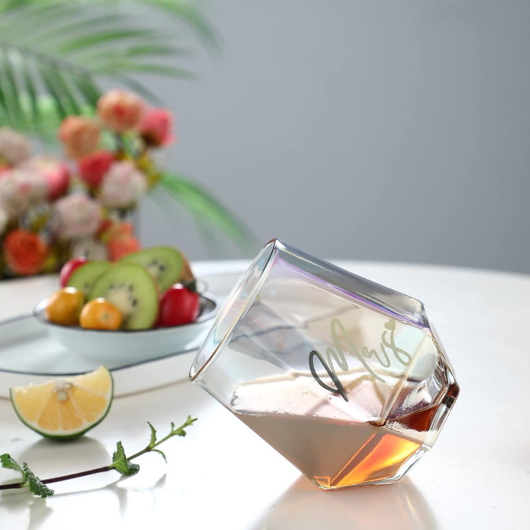 Mr & Mrs Weinglas Set - Diamant