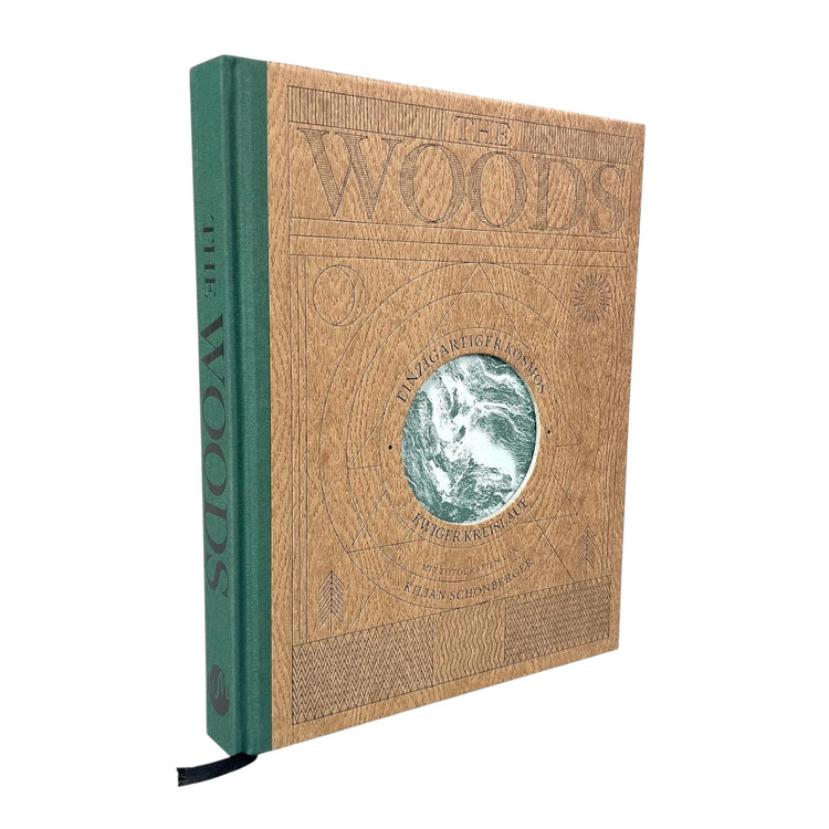 THE WOODS: Einzigartiger Kosmos - Ewiger Kreislauf - Bildband mit Cover in Holzoptik