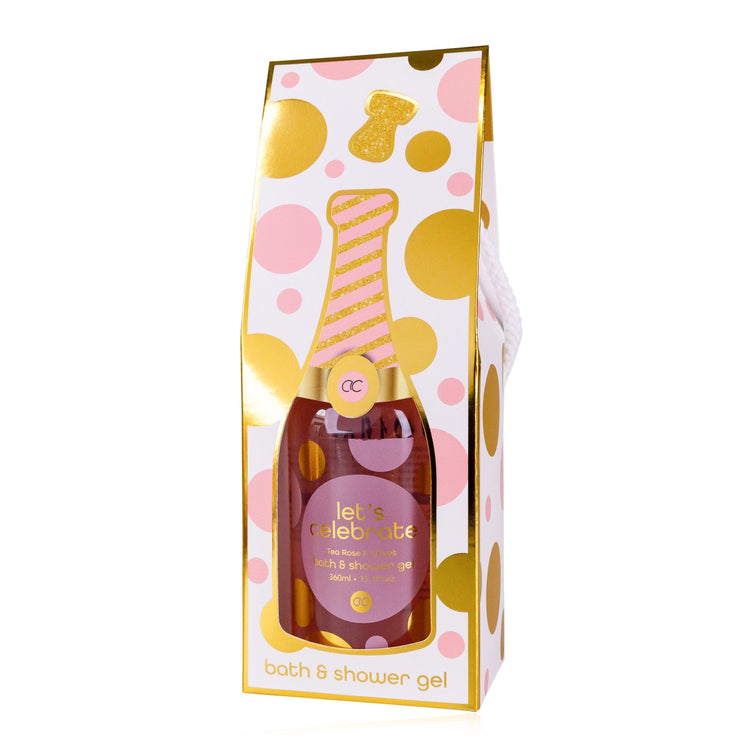 Bade- & Duschgel Let's Celebrate in Geschenkbox
