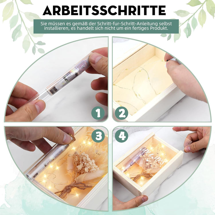 Hochzeitsgeschenke für Brautpaare - Geldgeschenk Boho