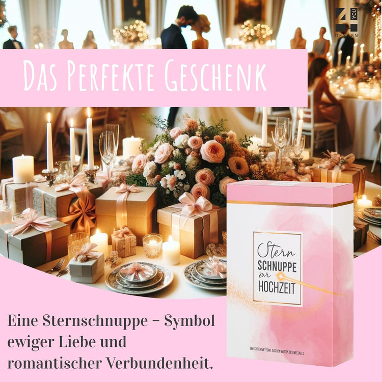 Sternschnuppe zur Hochzeit