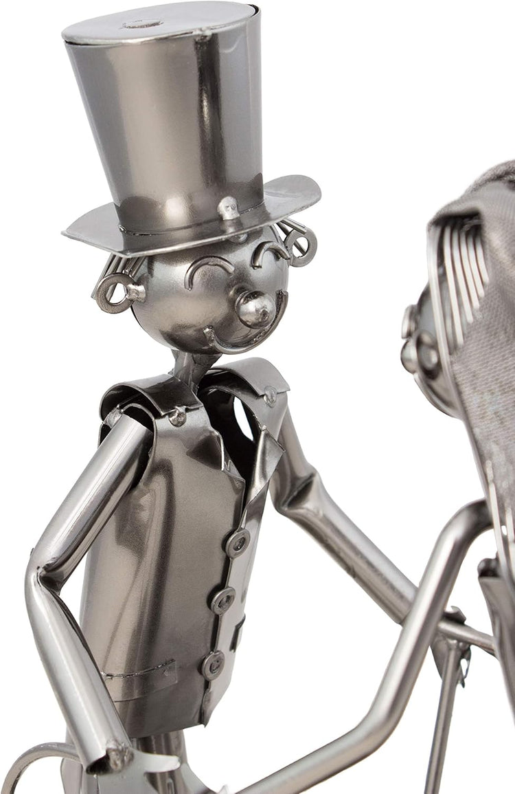 Weinflaschenhalter - Hochzeitspaar - Brautpaar Hochzeitsgeschenk