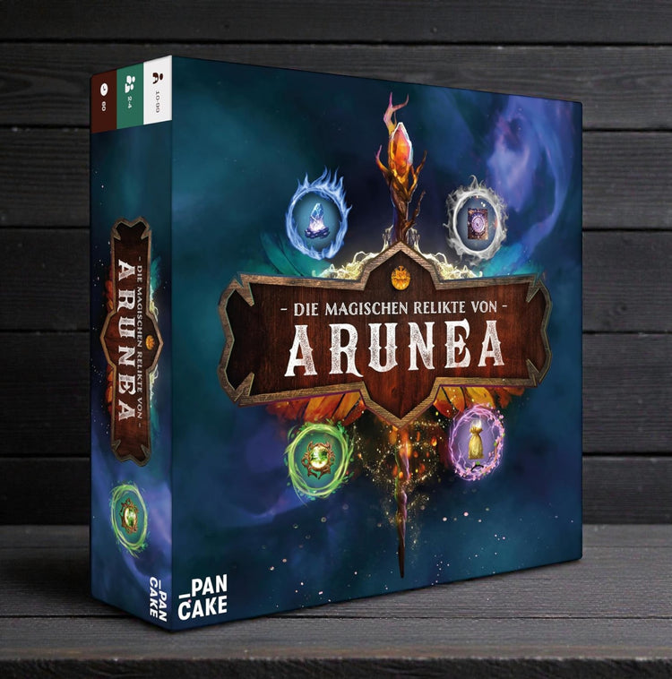 Die magischen Relikte von Arunea - Brettspiel