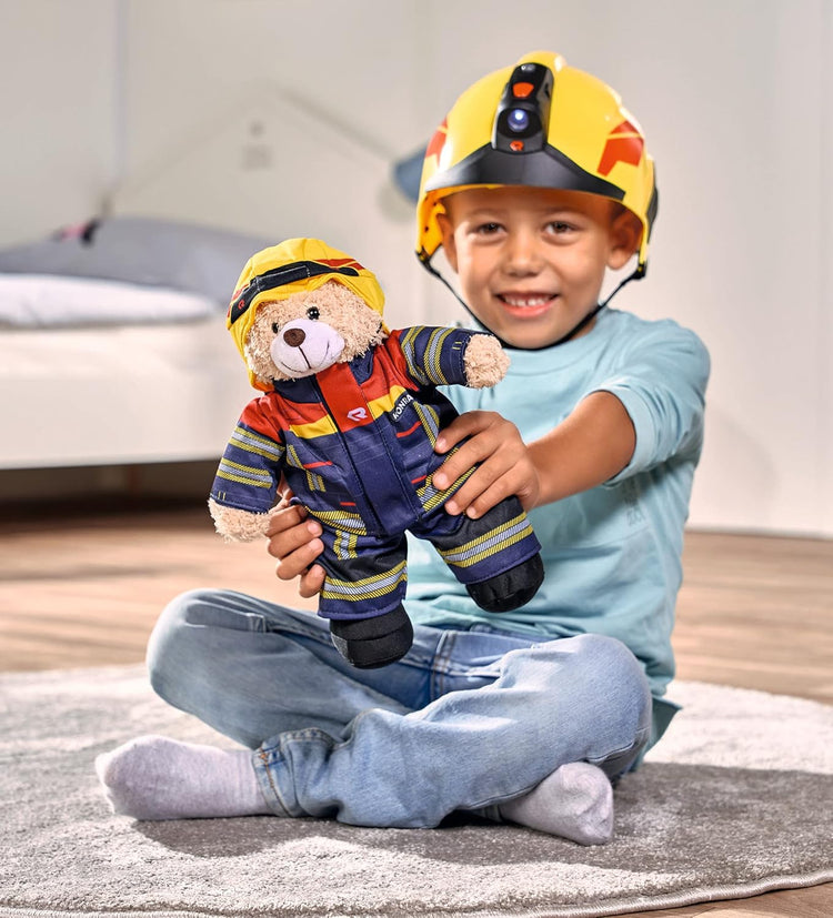 Simba Feuerwehr Plüschbär - kuschelweich 30 cm