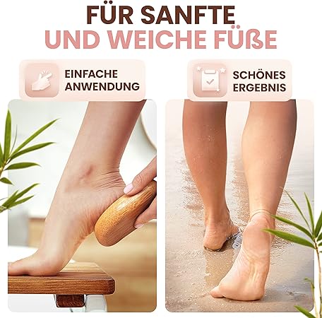 Hornhautentferner - 100% plastikfrei Hornhautfeile - Wellness Geschenk