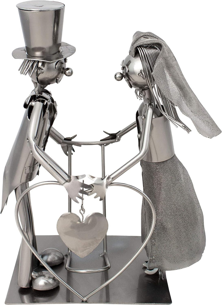 Weinflaschenhalter - Hochzeitspaar - Brautpaar Hochzeitsgeschenk