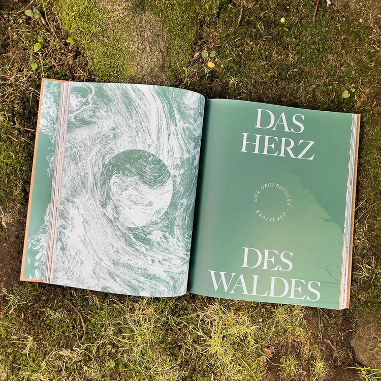 THE WOODS: Einzigartiger Kosmos - Ewiger Kreislauf - Bildband mit Cover in Holzoptik
