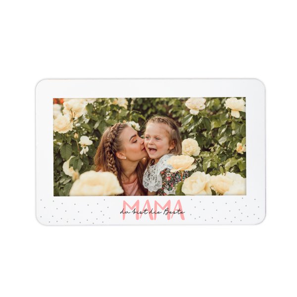 Brieftaschenkarte mit Foto für Mama