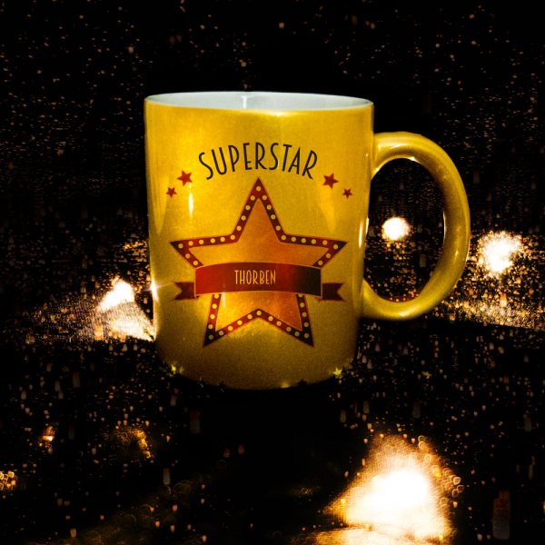 Tasse Superstar mit Wunschnamen