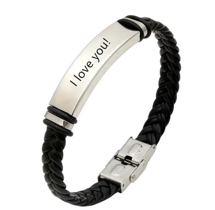 Herrenarmband mit Gravur