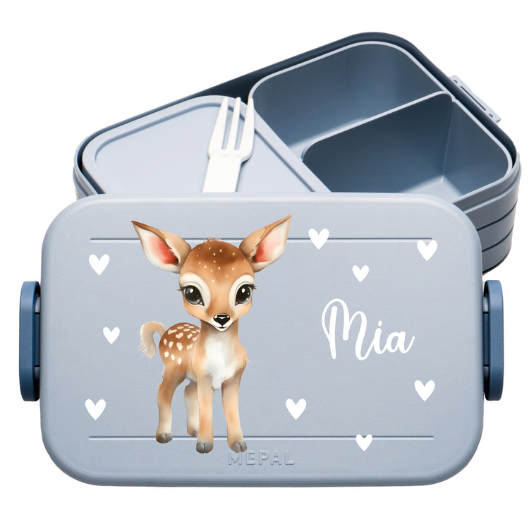 Mepal Lunchbox Midi Tiere mit Herzen