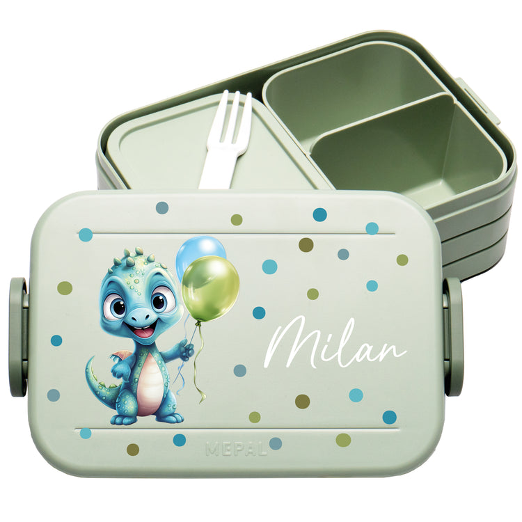 Mepal Lunchbox Midi Tiere mit Punkten