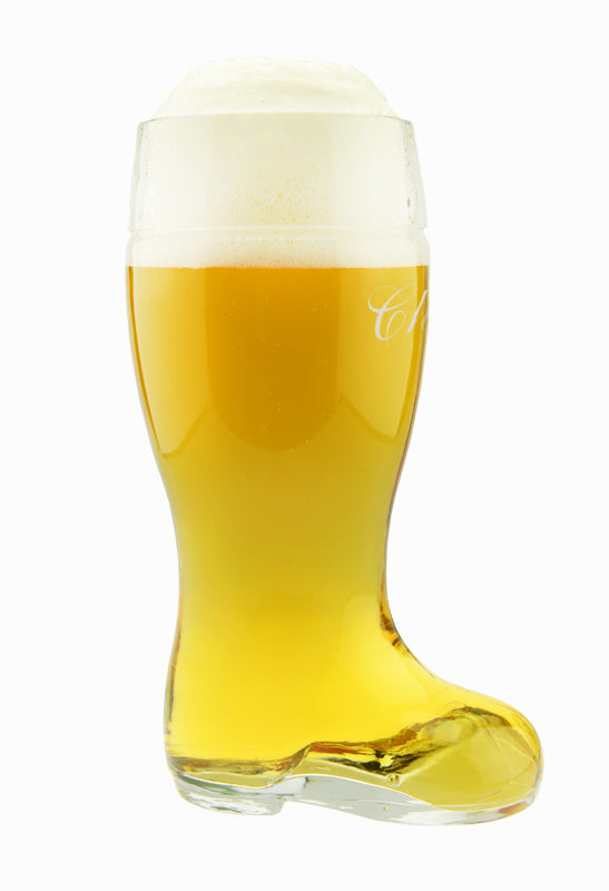 Bierstiefel mit Gravur - Biergeschenk