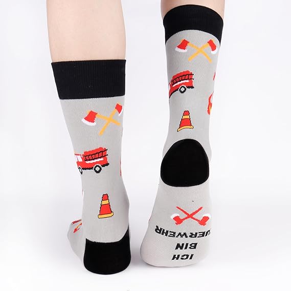 Feuerwehr Socken - Herren 3 Paare 43-46