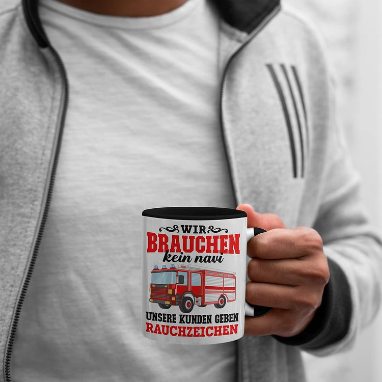 Feuerwehr Tasse  - Rauchzeichen