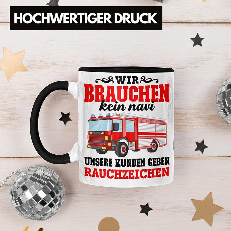 Feuerwehr Tasse  - Rauchzeichen