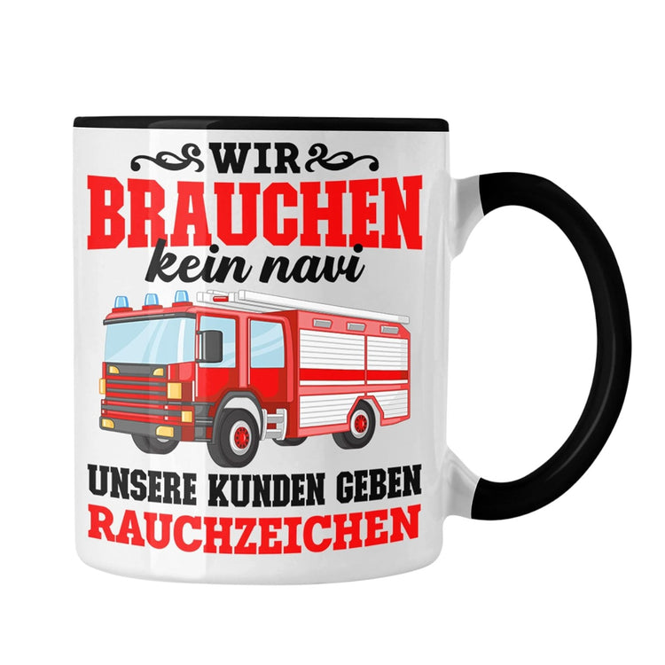 Feuerwehr Tasse  - Rauchzeichen
