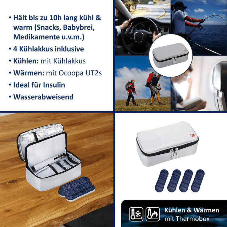 BenBag-Set 2: Shopper Tasche Cognac (5-teiliges Set, Premium-Leder)