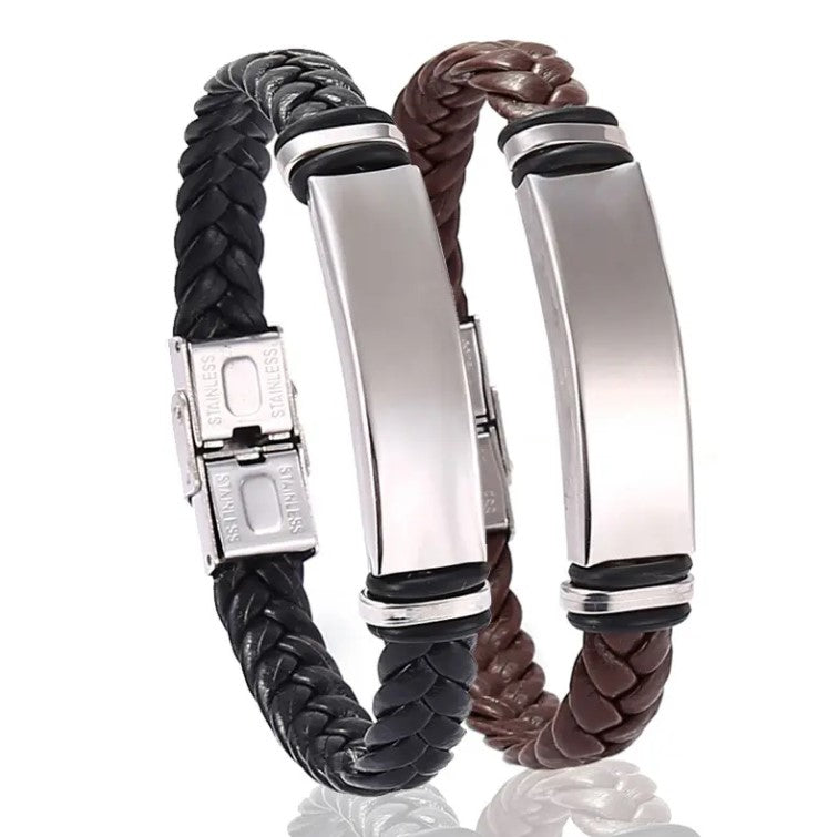 Herrenarmband mit Gravur
