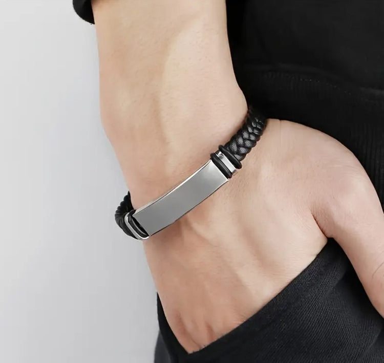 Herrenarmband mit Gravur