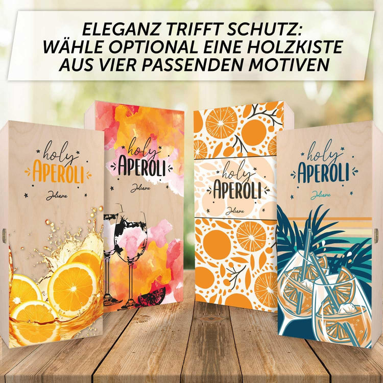 Leonardo Aperol Glas mit Gravur - Holy Aperoli