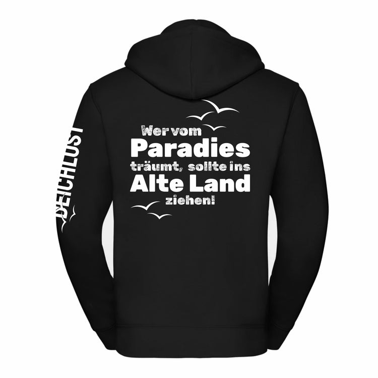 Hoodie schwarz (Unisex) - Deichlust