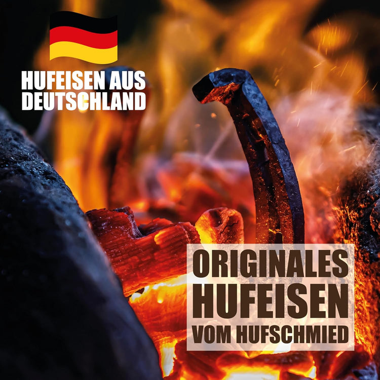 Hufeisen Geschenk in Holzbox Glück kann man nicht kaufen