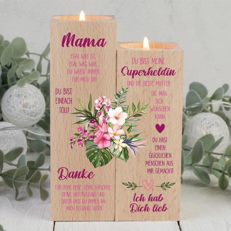 Kerzenhalter Mama