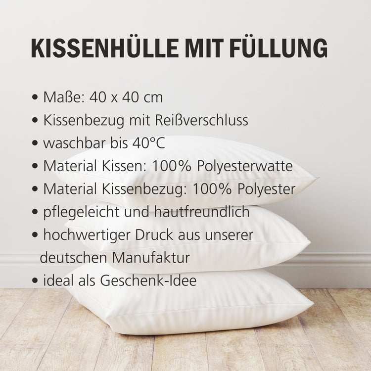 Kissen Rentner / Rentnerin 2026 - Eine Legende geht in Rente
