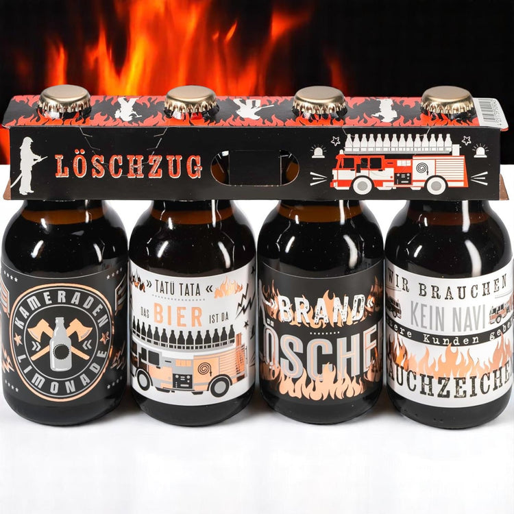 4er Träger Feuerwehr Löschzug - Männer Bier