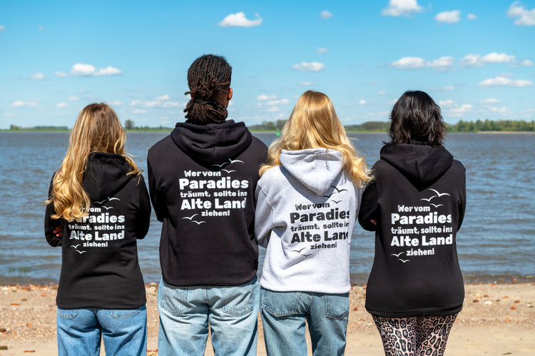 Hoodie grau (Unisex)  - Deichlust