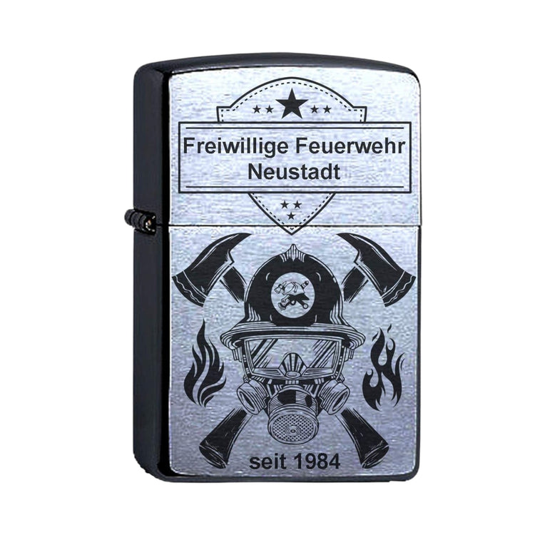 Freiwillige oder Berufs-Feuerwehr - Zippo Feuerzeug