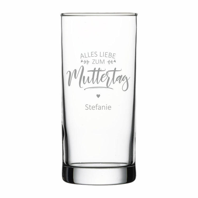 Saftglas Muttertag - personalisierbar