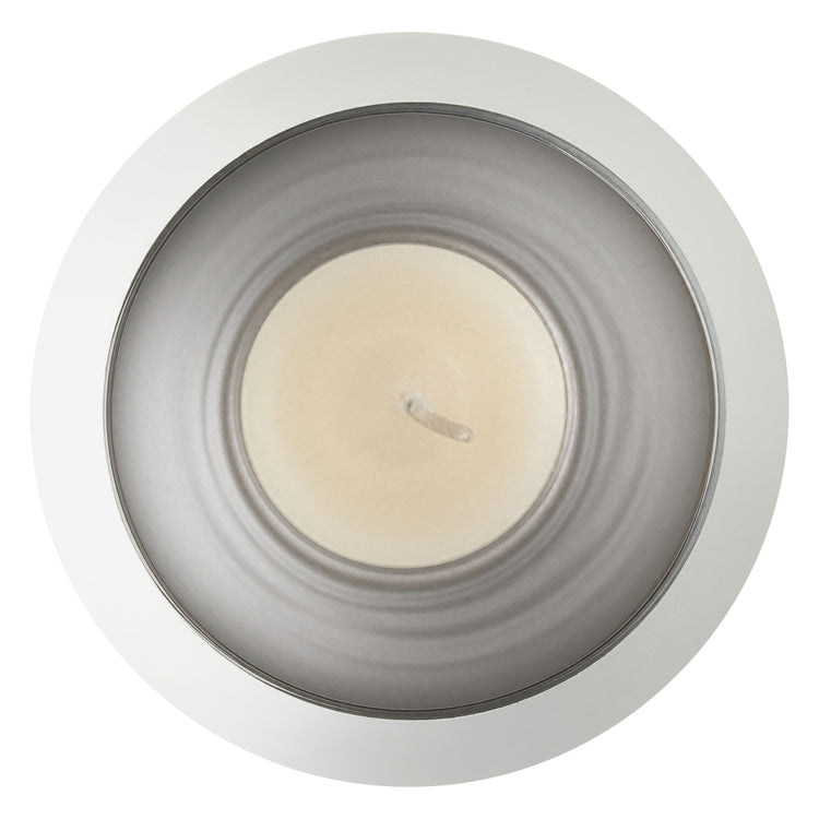 Windlicht Firmung Motiv Kreuz personalisiert