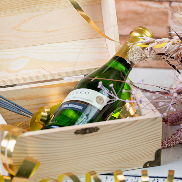 Schatztruhe mit Gravur Der größte Schatz der Welt ... Bruder