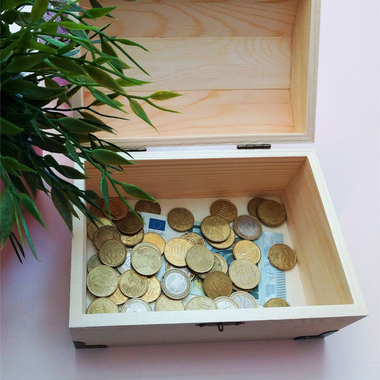 Schatztruhe mit Gravur Der größte Schatz der Welt ... Bruder